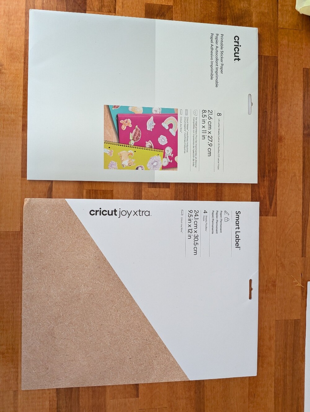 Cricut Joy Xtra Sticker Paper & Smart Label bundle